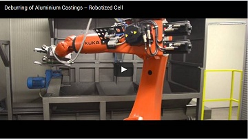 Deburring of Aluminium Castings – Robotized Cell   
