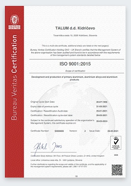 o podjetju cert2021 ISO9001 eng